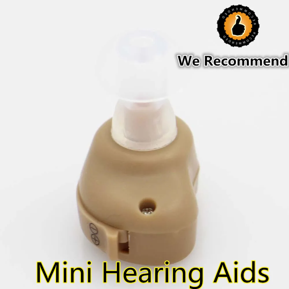 

Hot Selling Hearing Aid Portable Small In The Ear Invisible Best Sound Amplifier Adjustable Tone Hearing Aids Ear Care Tools