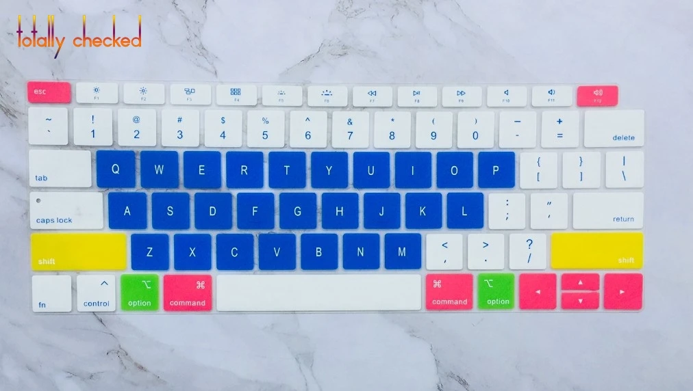 Для Macbook Air Pro Retina 13 &quot15&quot 17 &quotАмериканская английская версия силиконовый чехол