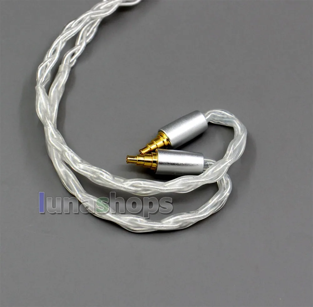 LN006350 99.99% чистого серебра XLR 3 5 мм 2 4 кабель для наушников Sennheiser IE40 Pro|Кабели VGA| |