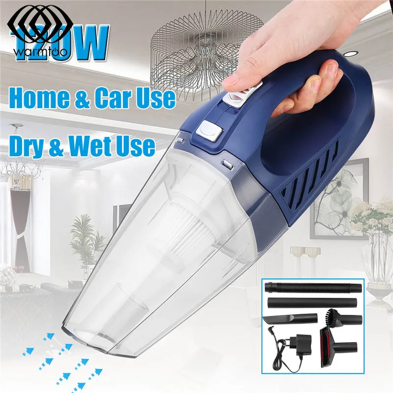 Buy 120W Wireless Handheld Car Vacuum Cleaner Cordless