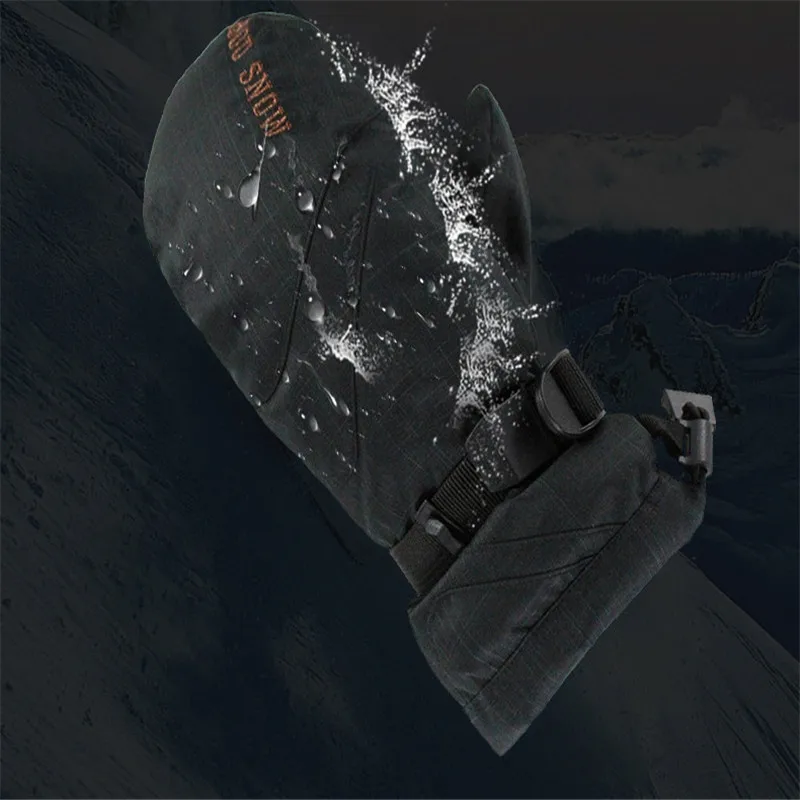 -30 Unsex снежные пальмовые перчатки зимние уличные спортивные аксессуары водонепроницаемые ветрозащитные перчатки для сноубординга лыжные