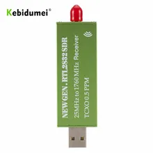 0,5 PPM TCXO RTL-SDR USB AM FM Software Definiert Radio Empfänger Scanner RTL SDR RTL2832U R820T2 Android TV Tuner Stick SMA F Männlichen