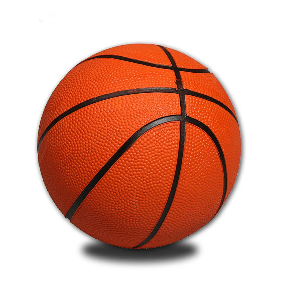 Аксессуары для баскетбола мини желтая баскетбольная резиновая тренировочная маленькая внутренняя мини баскетбольная баска