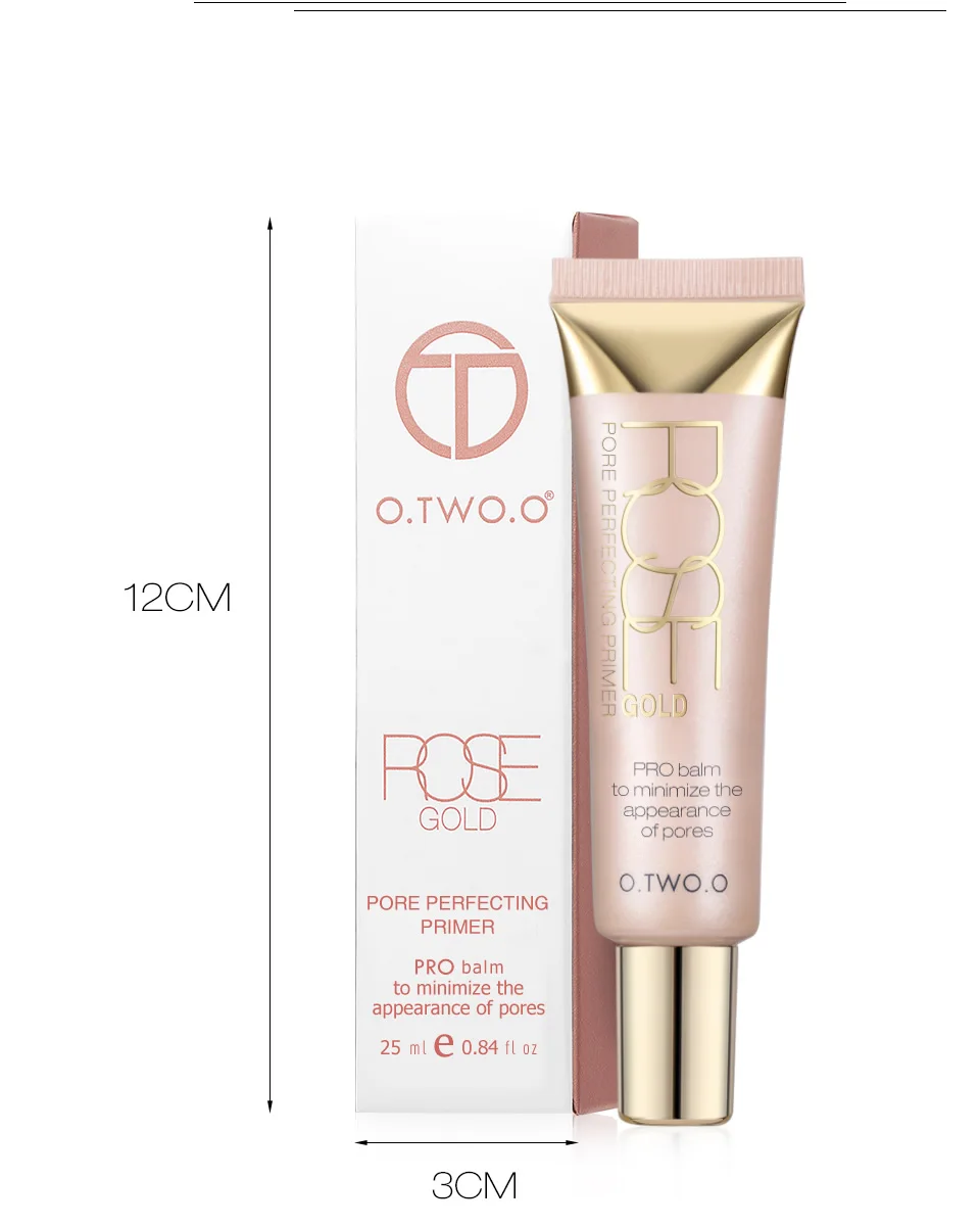 O. TWO. O праймер для макияжа лица Naked Pore Perfecting Base Foundation праймер для макияжа контроль за маслом увлажняющая отбеливающая косметика для лица