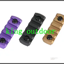 Аксессуары для созидателей рельс для EMR с M-LOK черный/темно-Земля/фиолетовый