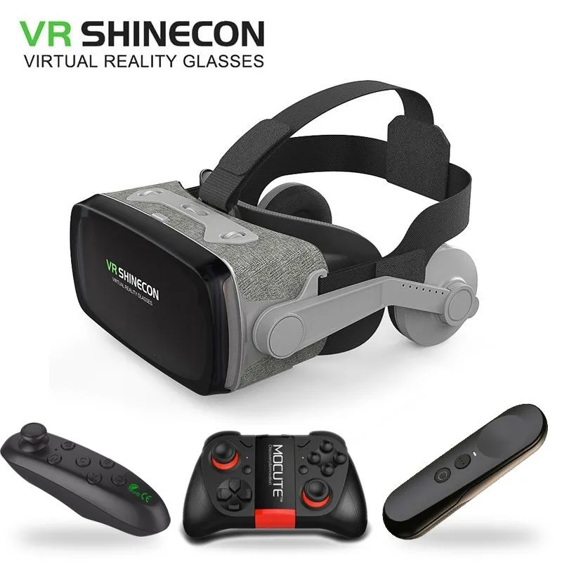 2019 Google Cardboard VR shinecon 9.0 Pro Version VR Virtual Reality 3D