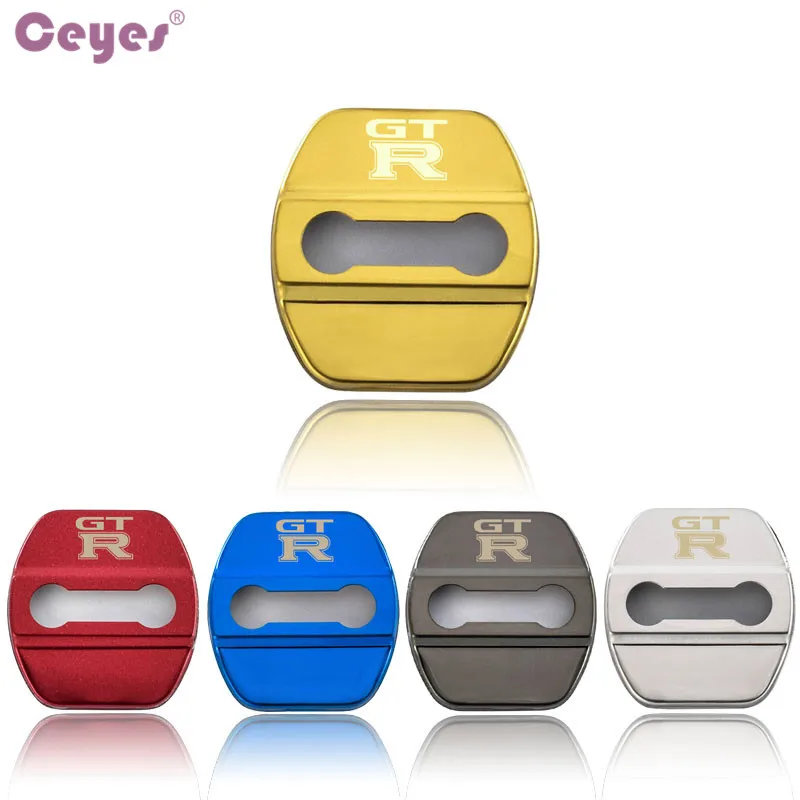 

Ceyes Car Styling Auto Emblems Case For Nissan GTR Qashqai GT R Maxima LEAF GT-R Car Stickers Accessories Car-Styling 4pcs/lot