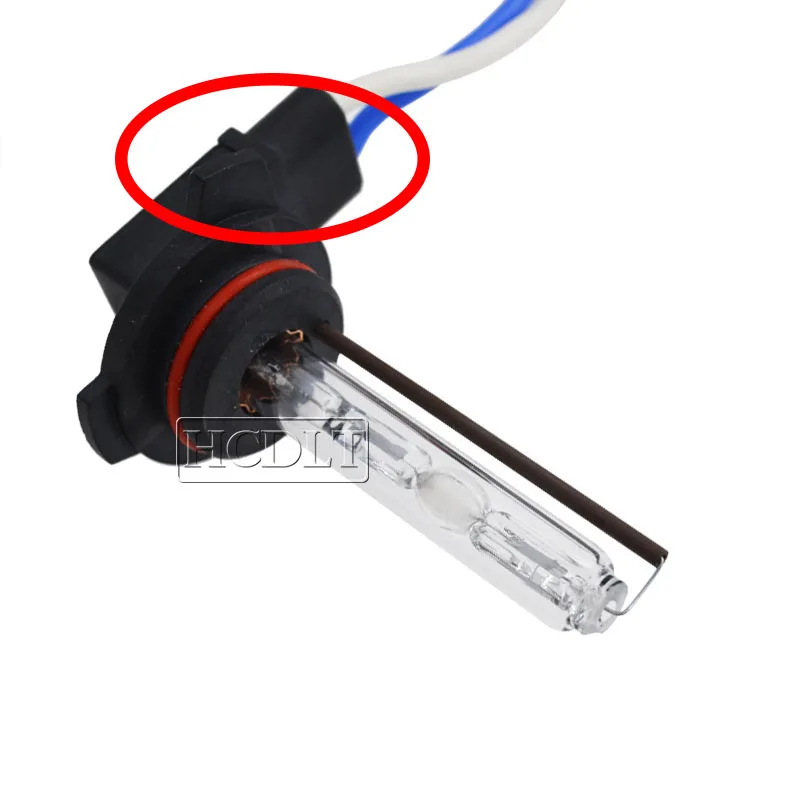 Ксеноновая HID лампа HCDLT 12 В 35 Вт 9012 HIR2 55 6000K 8000K 5000K 4300K Автомобильный свет ксеноновая