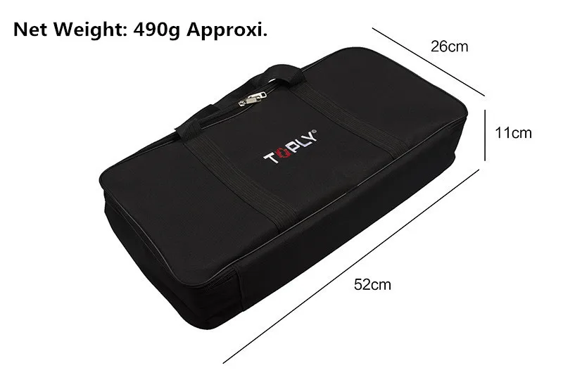 Exclusive Quality Oxford Cloth EPE Sponge Cave Anti-collision Fishing Tackle Bag for Fishing Rods Reels and Lure Box Combo Set (3)