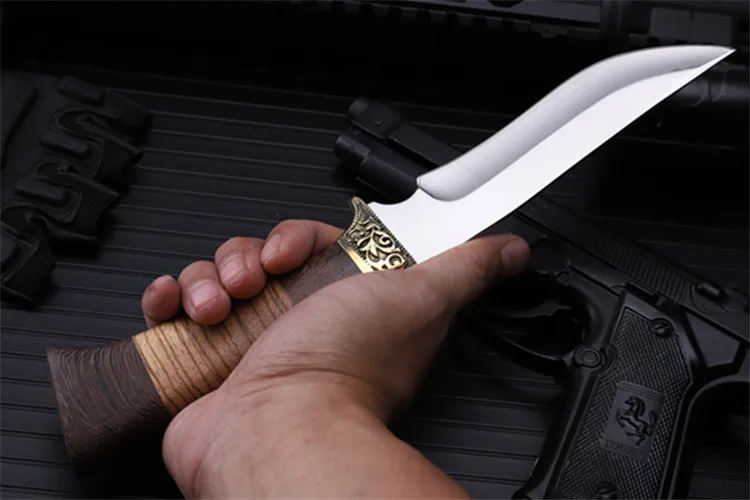 2020 New Hot Sale Outdoor Fixed Tactical Combat Military Knife High Quality Camping Survival Diving Sharp Hunting Knives Tools