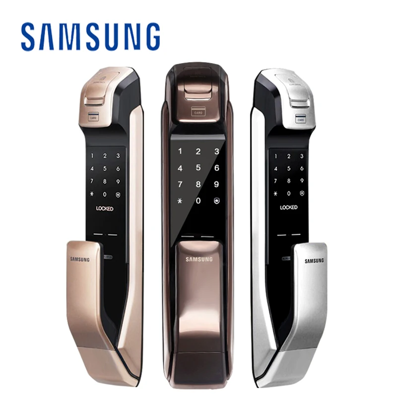 SAMSUNG English Version SHS DP728 Keyless Bluetooth Fingerprint PULL