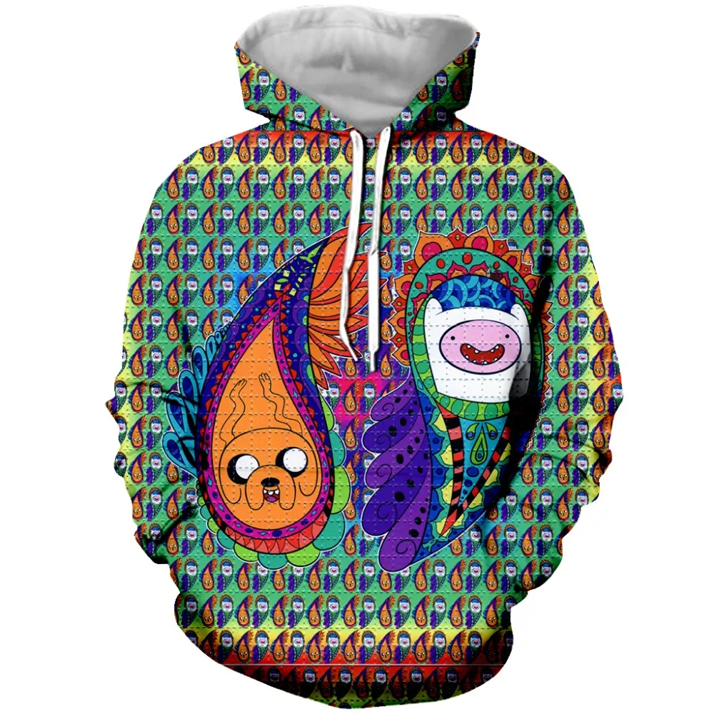 

YX GIRL 3D Print Funny Cartoon Tai Chi Mens Hoodies Sweatshirt With Hat Pocket Men Autumn Spring Tracksuit Pullover Dropshipping