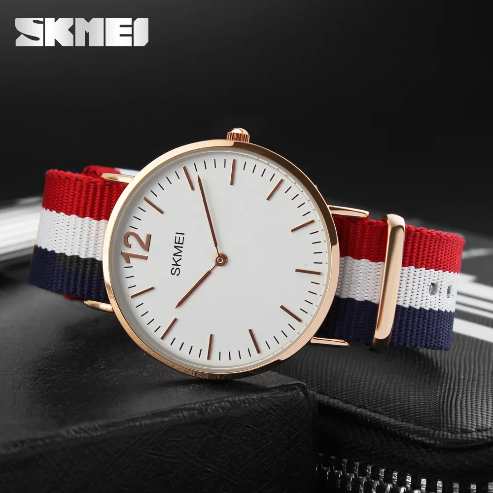 2018 New SKMEI Top Luxury Brand Men And Woman Luxury Quartz Watches Fashion Casual Ultrathin Wristwatches Relogio Masculino