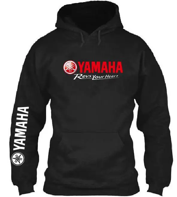 2019 новый бренд YAMAHA оборотов ваше сердце балахон мотоцикл одежда пуловер с
