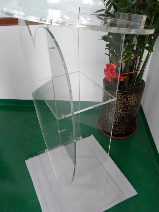 Free Shipping High Quality Price Reasonable Beautiful Clear Acrylic Podium Pulpit Lectern acrylic podium -