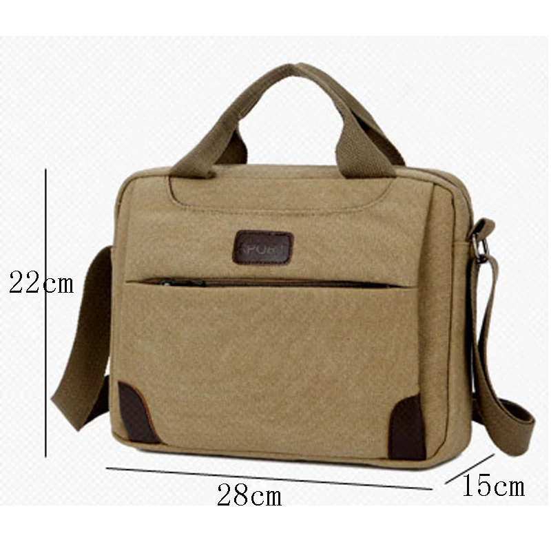 Винтаж Военная униформа для мужчин Холст Crossbody сумка повседневное плеча сумки для хранения