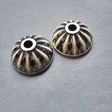 10 шт./лот 58x27 мм Ретро зеленая бронзовая крышка Тыква люстра рука заглушка автомобильного колпака освещение лампы аксессуары