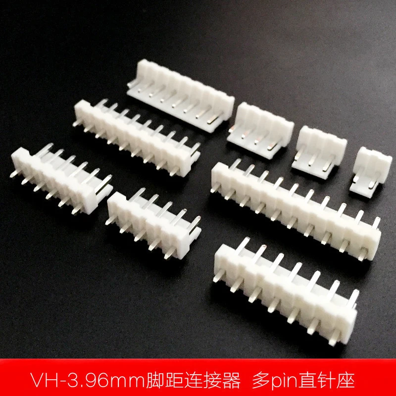 3.96mm Pitch 3Pin Brand New 10Pcs VH3.96 Plug Connector 3P 3.96mm Pitch 3Pin Brand New 10Pcs VH3.96 Plug Connector 3P