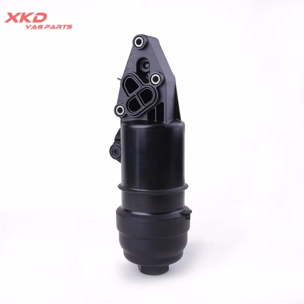 Масляный фильтр двигателя Корпус в сборе для au di A4 A5 A6 A7 A8 Q5 Q7 06E115405K 06E115405A 06E 115 405 K 3 0