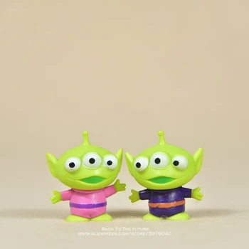

Disney Toy Story 3 Buzz Lightyear Woody Jessie Q Version 4.3cm PVC Action Figures Dolls Kids Toys model for Children gift
