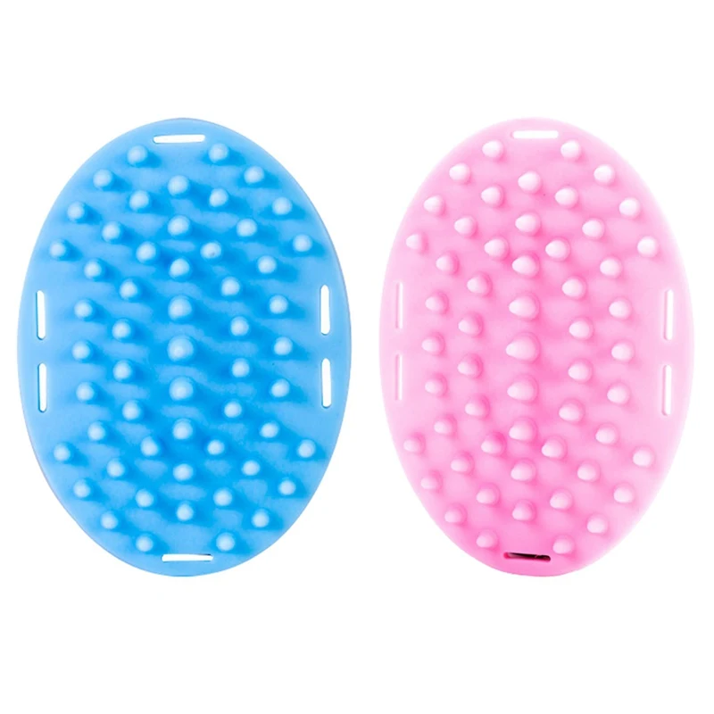 Soft Silicone Cat Brush Toy Corner Comb Self grooming Brush for Cat