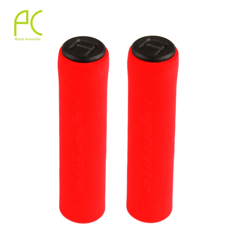 PCycling Bicycle Foam Grips MTB Bicycle Handlebar Grip Manopole MTB Bike Soft Anti-Slip Sponge Handlebar Grips Accessories