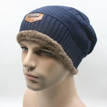 Зимние шапки шапочки для мужчин Gorro Beanie Fringe дизайнер плюс бархат шапка вязанные шапки капот s Skullies Touca Inverno