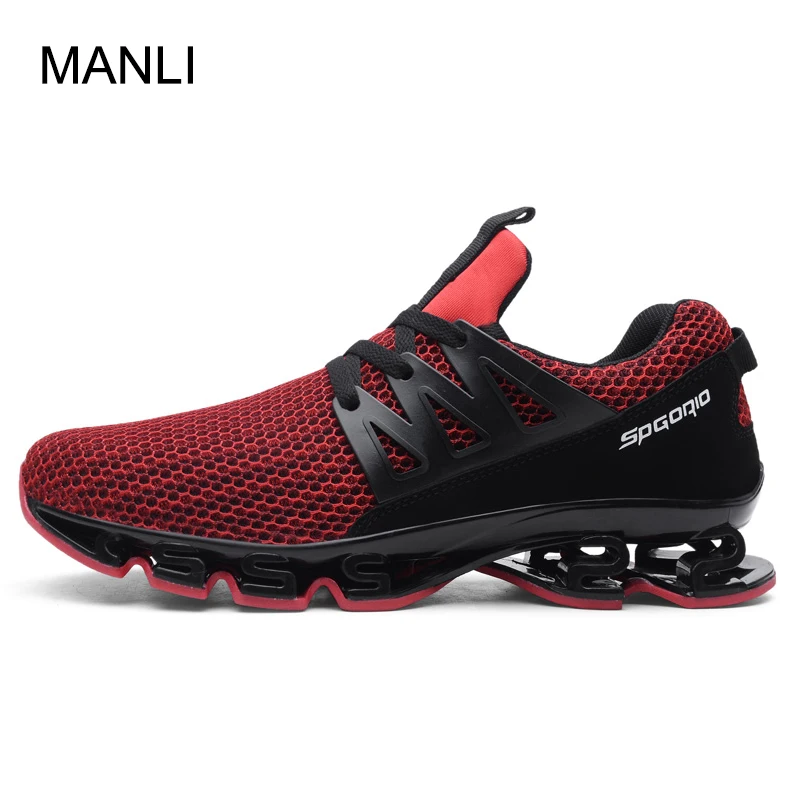 

AOJILONG Outdoor Men's Women Sport Running Shoes Trending Style Springblade Trainers Sneakers For Male Female jogging size 47