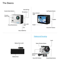 Action Camera EKEN H9SE VR360 Ultra 4K/30fps WiFi 2.0