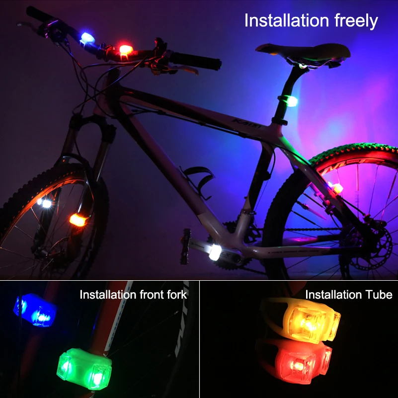 Flash Deal WEST BIKING Waterproof Silicone Bicycle Light Mini Cyling Front Light Warning Safety Rear Tail light Lamp Bike Taillight Lamp 3 Flash Deal WEST BIKING Waterproof Silicone Bicycle Light Mini Cyling Front Light Warning Safety Rear Tail light Lamp Bike Taillight Lamp 3