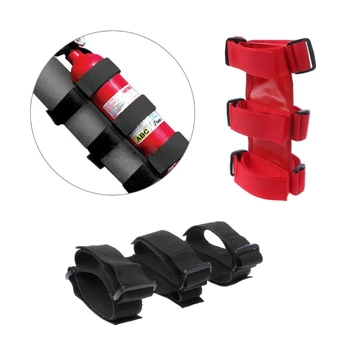

Nylon Bar Fire Extinguisher Holder Strap Safety Protection Kit for Jeep Wrangler