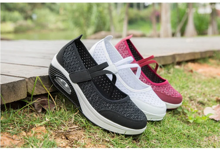 RS 8023 Breathable Summer Autumn Women Flats Shoes -1