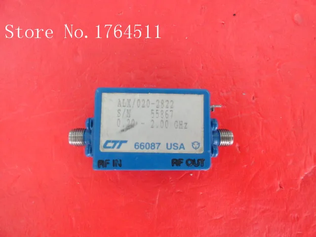 

[BELLA] CTT ALX/020-2822 0.20-4.0GHz Vin:15V SMA amplifier supply