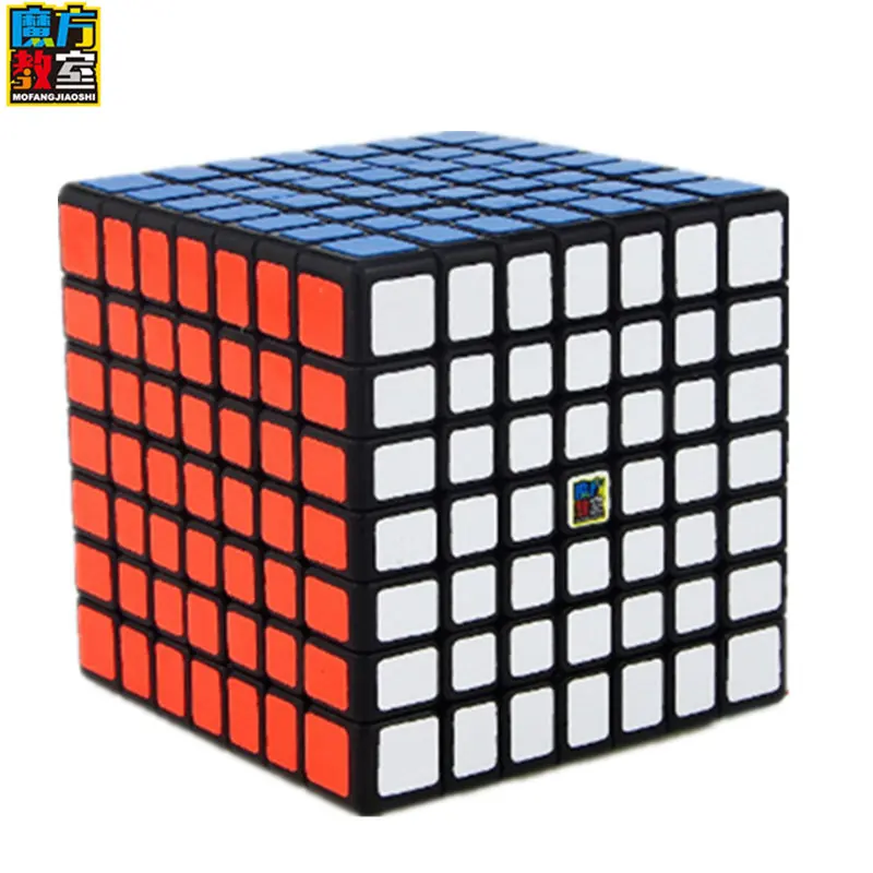 Economici Moyu 7x7 CUBO Aula meilong 7x7x7 Cubo Magico 7 Strati del Cubo di Sette Strato Nero cubo Di Puzzle Giocattoli Per I Bambini Scherza il regalo del giocattolo