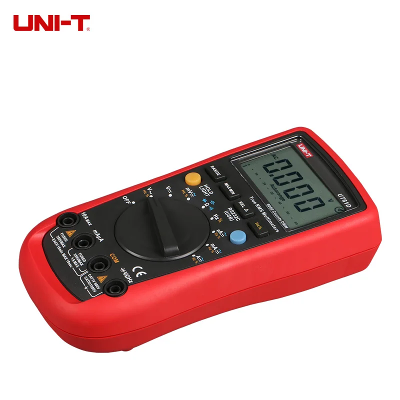 Портативный цифровой мультиметр UT61D ручной Sinometer автоматический выбор диапазона