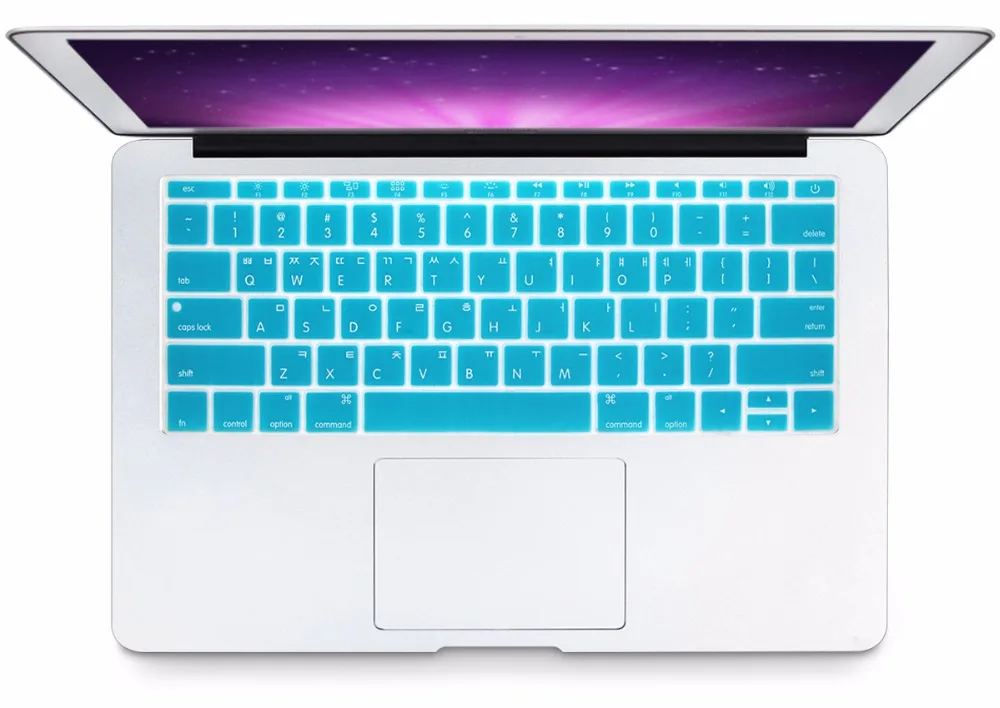 Американский корейский мягкий силиконовый чехол-клавиатура для MacBook New Pro 13 дюймов A1708(версия без сенсорной панели) для Macbook 1" A1534