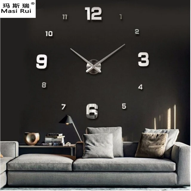 Promotions 2017 New Large Wall Clock Modern Design Diy Watch Promotions 2017 New Large Wall Clock Modern Design Diy Watch Interior Home Decoration Reloj