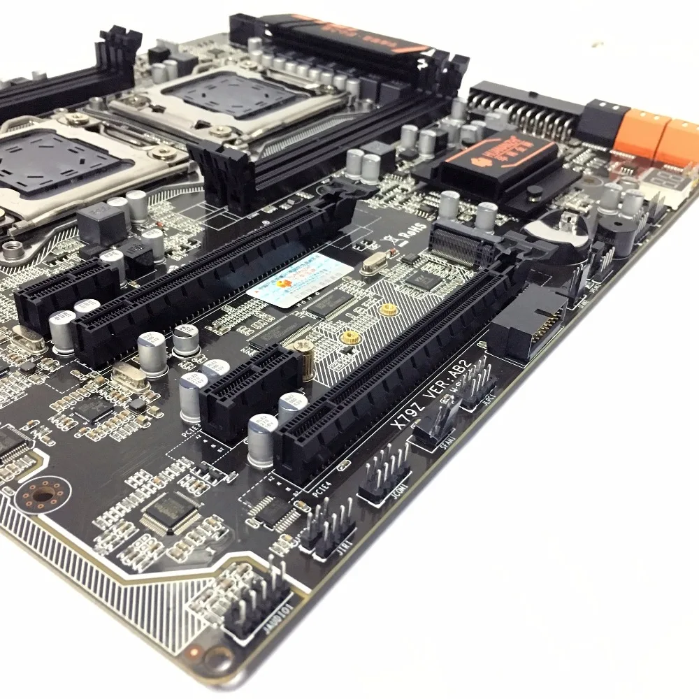 Материнская плата HUANANZHI X79 с двумя процессорами LGA2011 LGA 2011 двойным процессором DDR3
