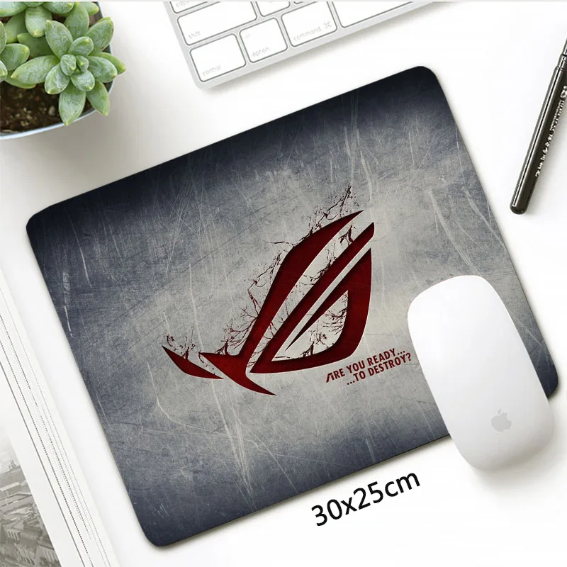 Республика геймеров коврик для мыши 30x25 см Asus игровой маленький размер резиновый
