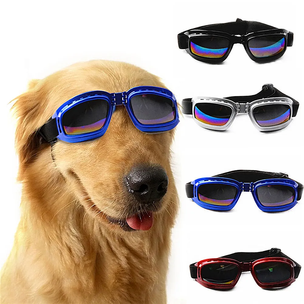 2017 NewPet Dog Cool Sunglasses Windproof Sunscreen Pet Eye Protection