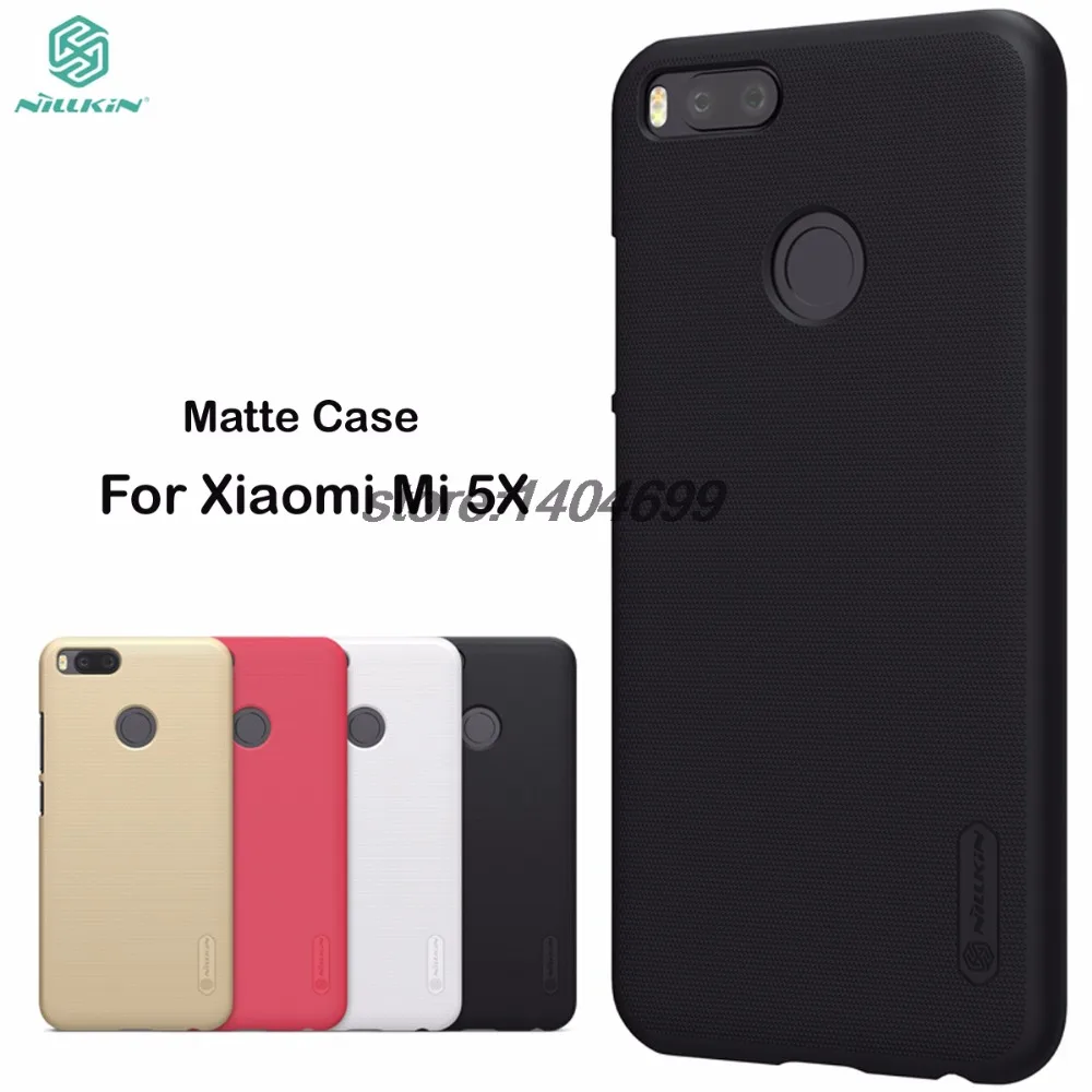 

Xiaomi Mi A1 Case Mi A1 Matte Cover Mi 5X Case Nillkin Frosted Shield Hard Back Case For Xiaomi MiA1 / Mi 5X / Mi5X