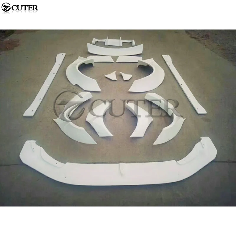 

F82 M4 LB style Wide car body kit FRP front lip rear diffuser side skirts Wheel eyebrows for BMW F82 M4 LB style 15-17