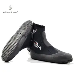 Adriana/Вулканизированная обувь для дайвинга, унисекс, болотная обувь и высокая обувь для рыбалки, нескользящая обувь толщиной 5 мм