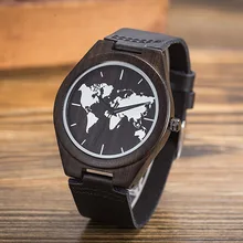 Лучший подарок деревянные часы мужские уникальные натуральный деревянный Бамбук ручной работы Кварцевые наручные часы мужские спортивные красные стрелки часов Masculino