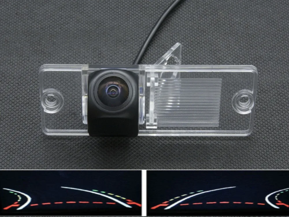 

Fisheye Lens Trajectory Tracks 1080P Rear view Camera Backup For Mitsubishi Pajero 2009 2010 2011 2012Reverse Parking Camera Car