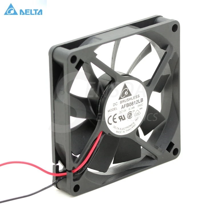 Для delta Original AFB0812LB 8 см 80 мм 8015 DC 12V 0.14A серверный инверторный вентилятор осевой