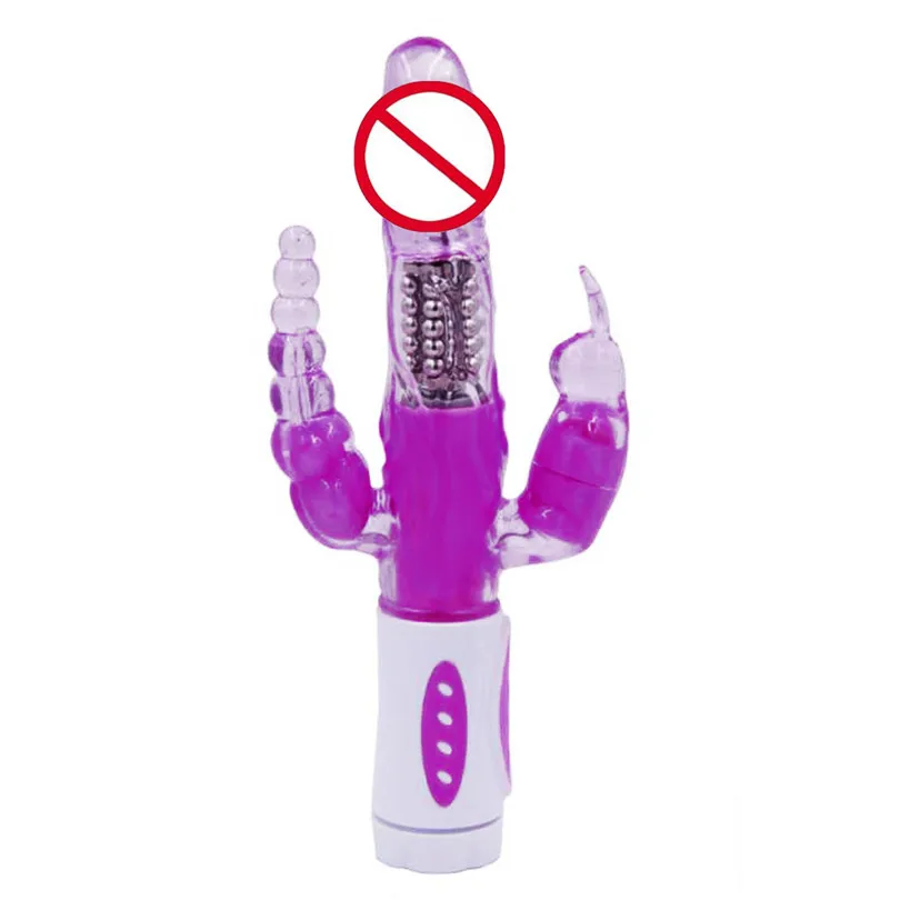 Personal Massager Rabbit Vibrator Adult Sex Toy Thrusting Rabbit Vibrator Dildo G-spot Multispeed Massager Female  (2)