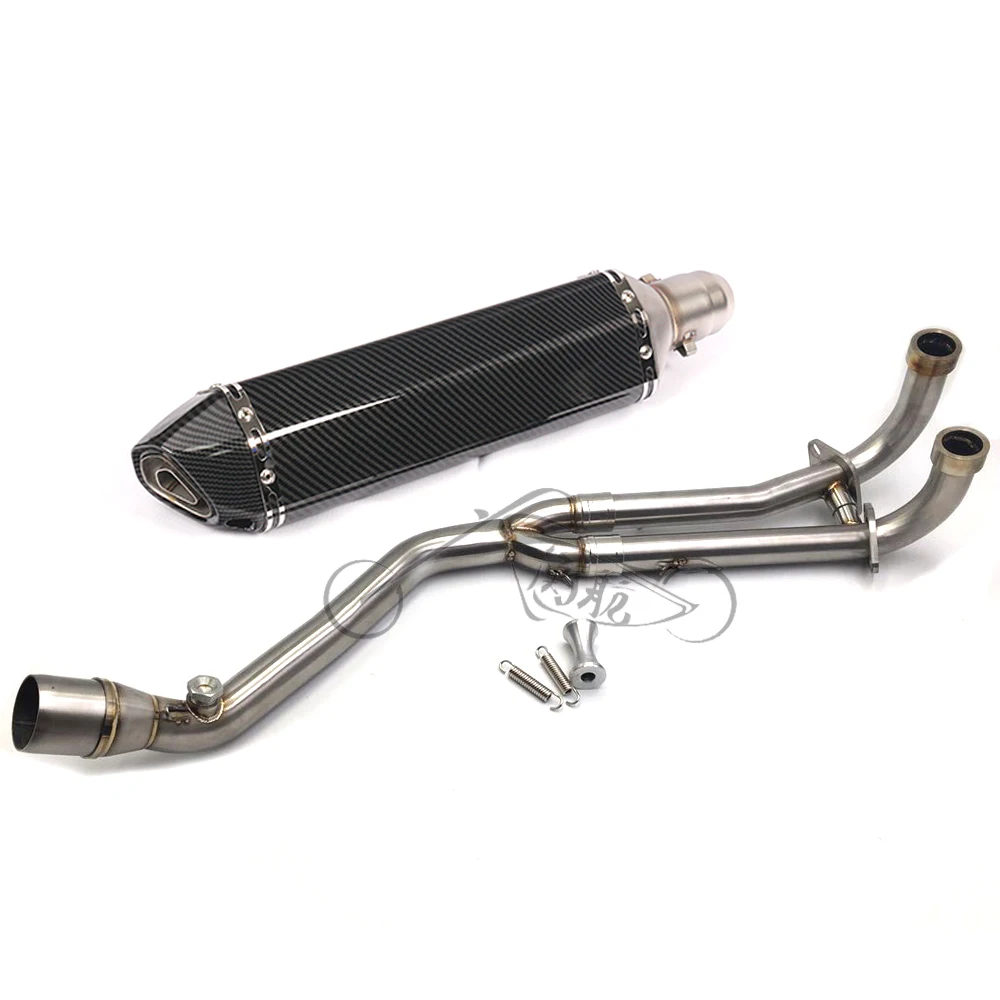 

FOR Yamaha T-MAX Tmax 500 530 T-MAX 500 530 2001 - 2016 Exhaust Full system Header Pipe with 470mm exhaust