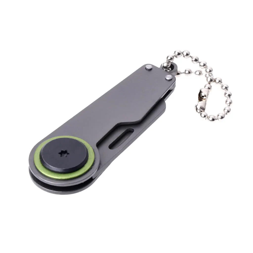Тактический карманный складной мини-нож для выживания, портативный походный брелок для ключей EDC