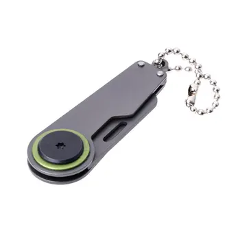 

Tactical Mini Pocket Folding Knife Survival Portable Camping EDC Key Chain Tool